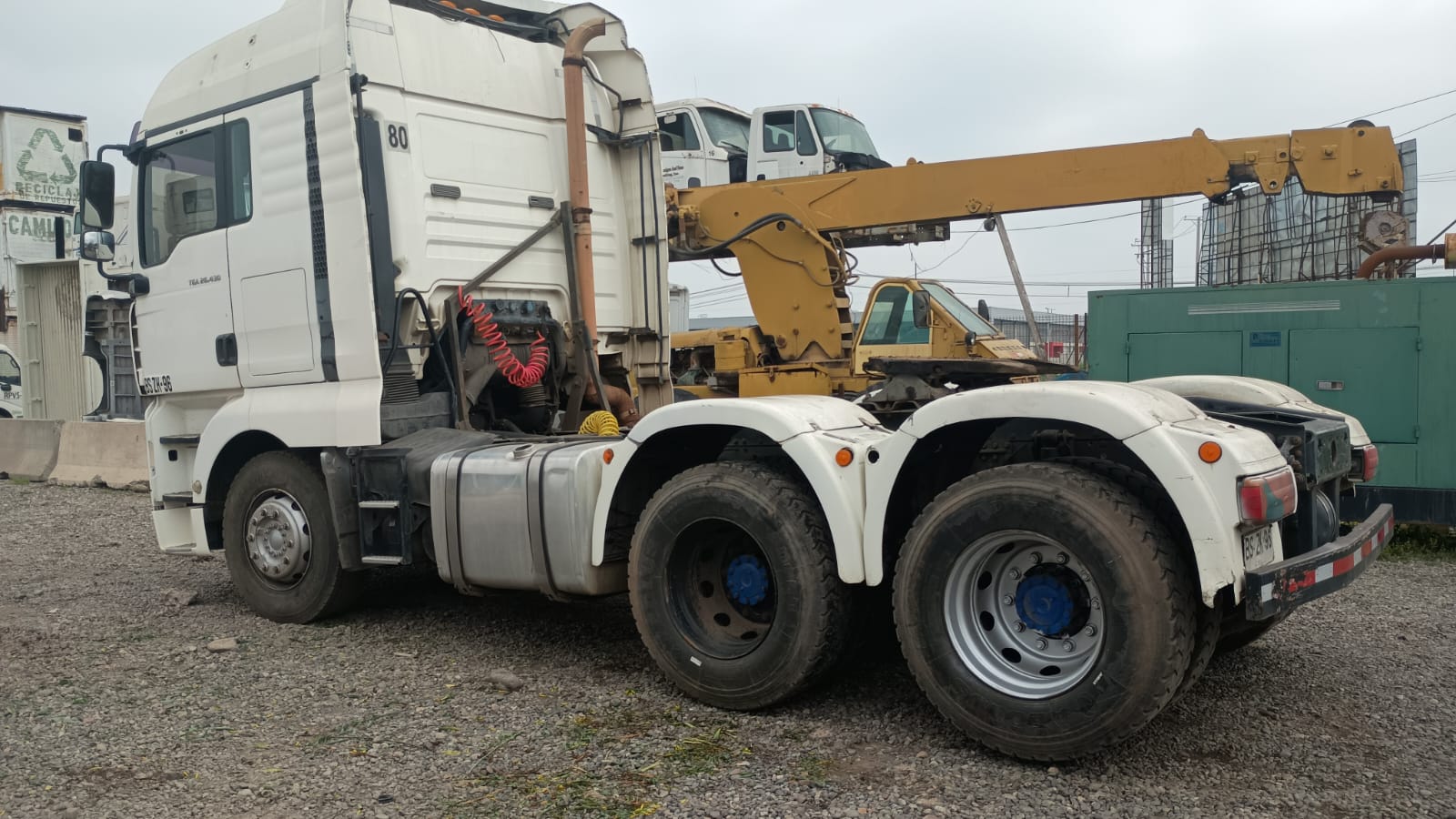 ESTANQUE ACUMULADOR DE AIRE MAN 26.430 BLS 2007  USADO  EN DESARME